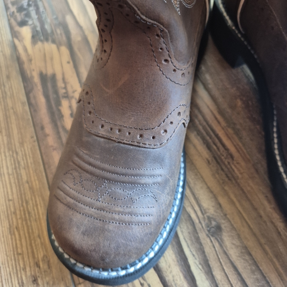 Justin Gypsy Womens Cowboy Boots Size 10 B - Picture 11 of 14